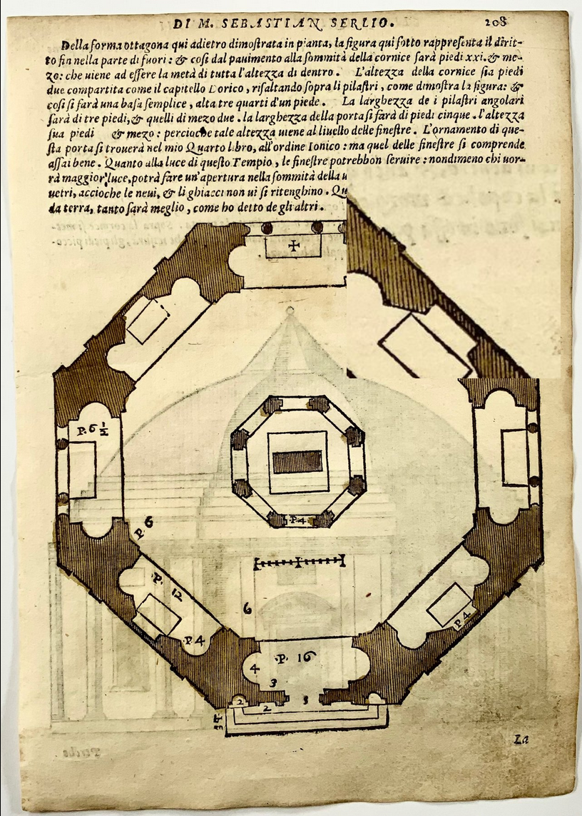 Image for 3 leaves with numerous woodcuts, Architecture - 1566 3 leaves with numerous woodcuts, Architecture - 1566