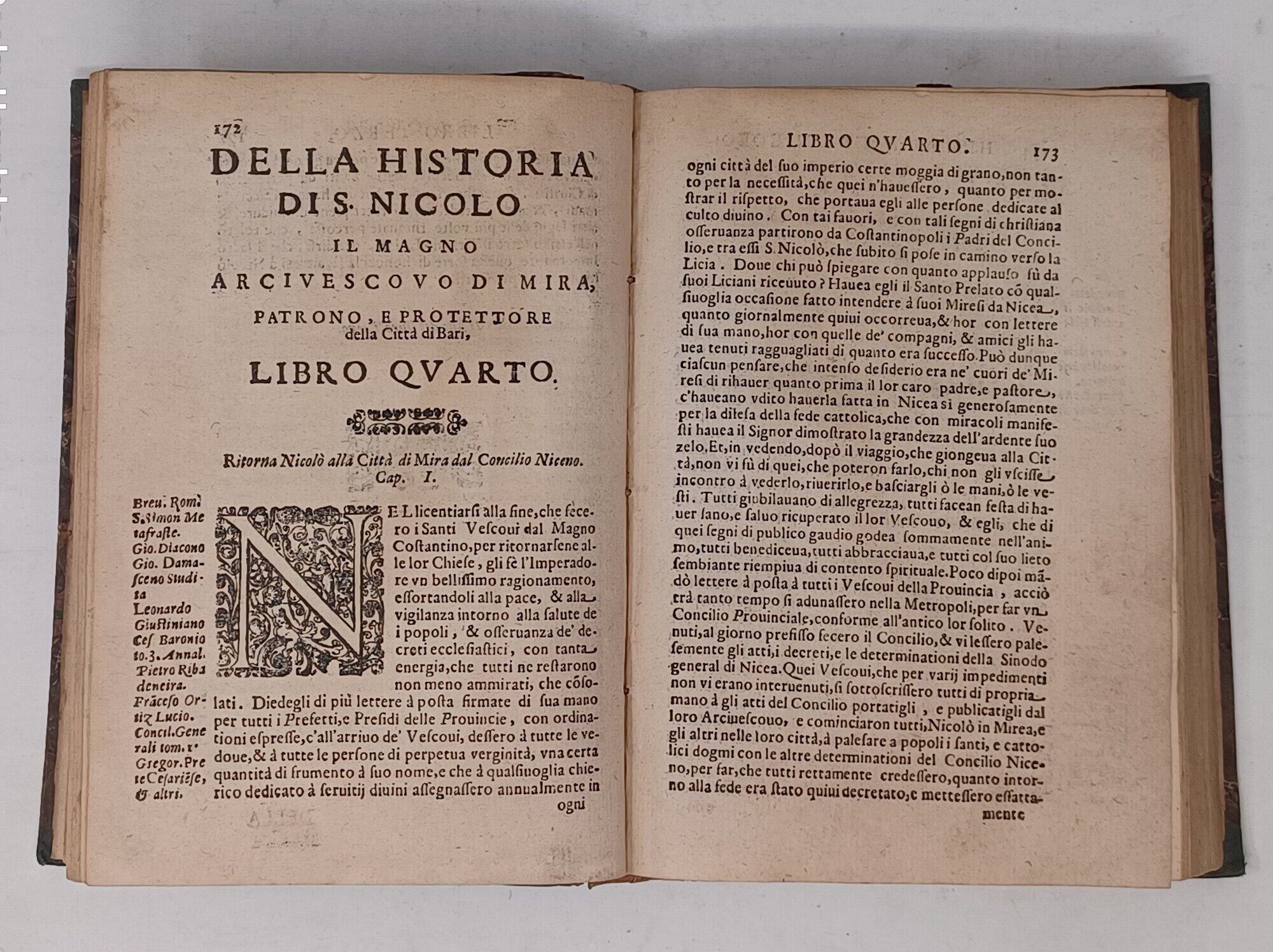 (1633) Historia della vita, miracoli, traslatione e gloria dell'Illustrissimo Confessor di Christo San Nicolo il magno arcivescovo di Mira