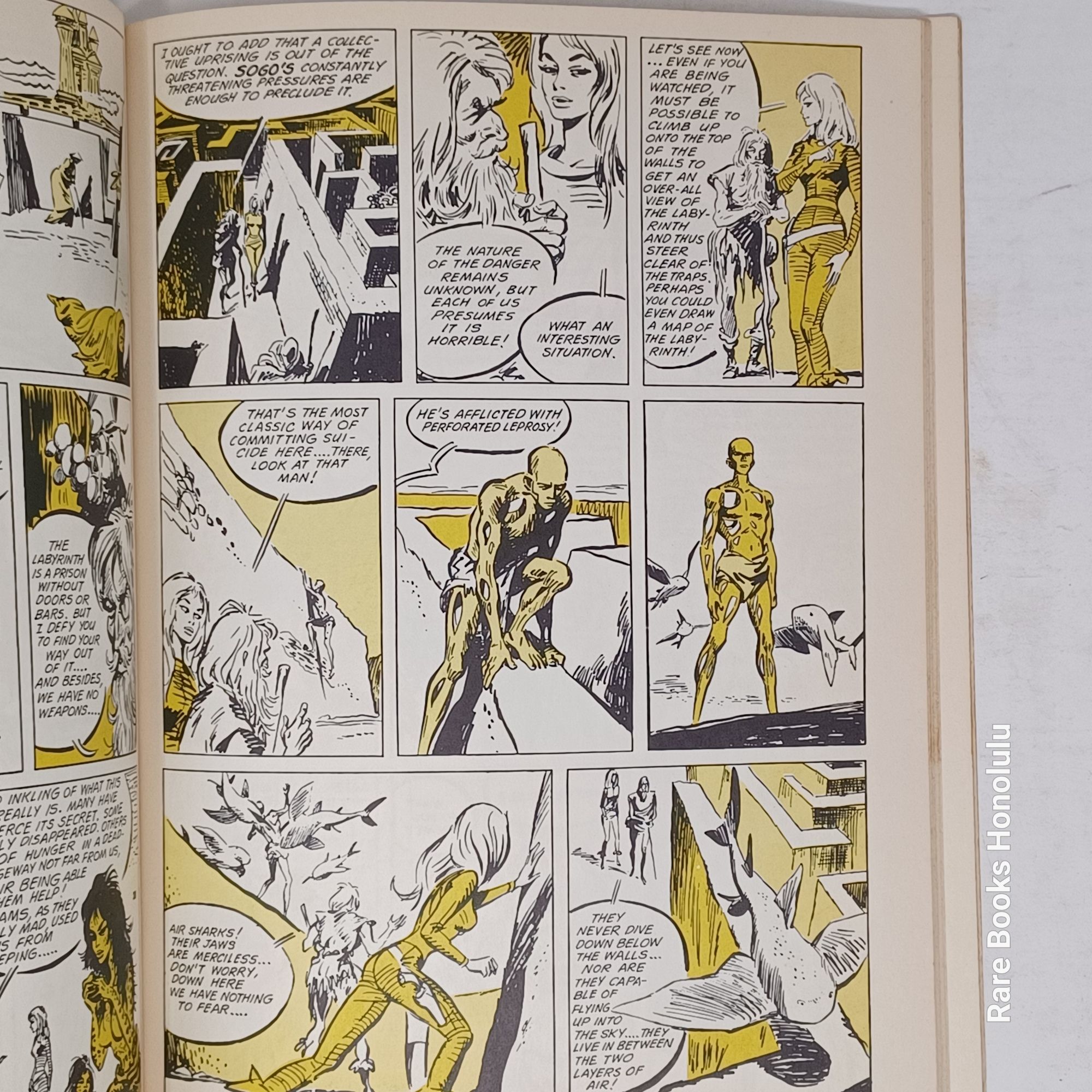 The Virgin Sperm Dancer + 6 European erotic pop art-style comics from the 1960's/70's