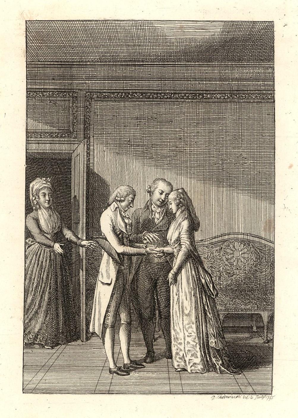 Magazin vorzglich schner Abdrke von Kupferstichen und Vignetten der Herren Chodowicki, Guttenberg, Kohl, Kffner und anderer beliebter Meister (1797)