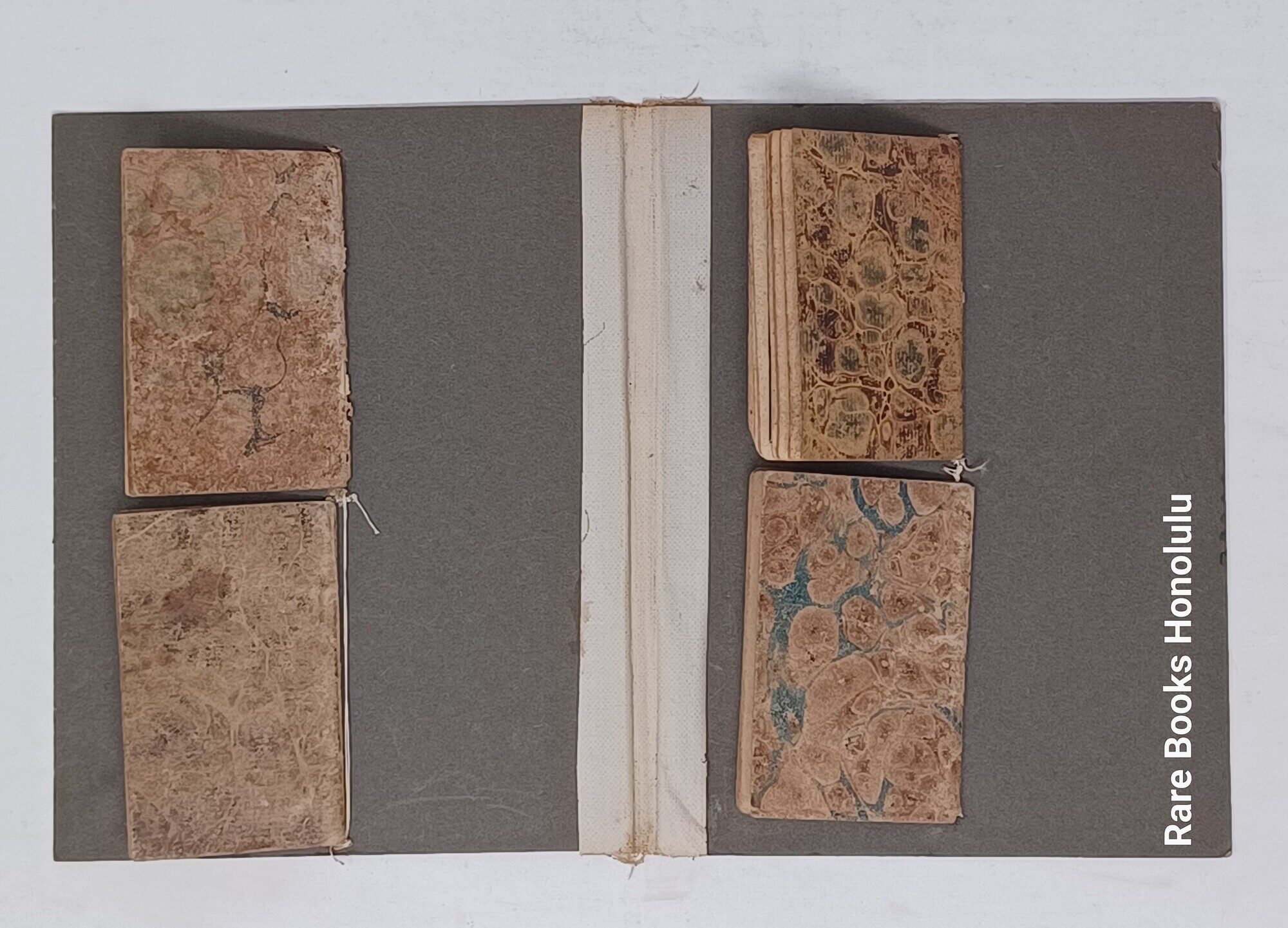 4 Miniature Almanacks, for the Year of our Lord 1826, 1827, 1828, 1829