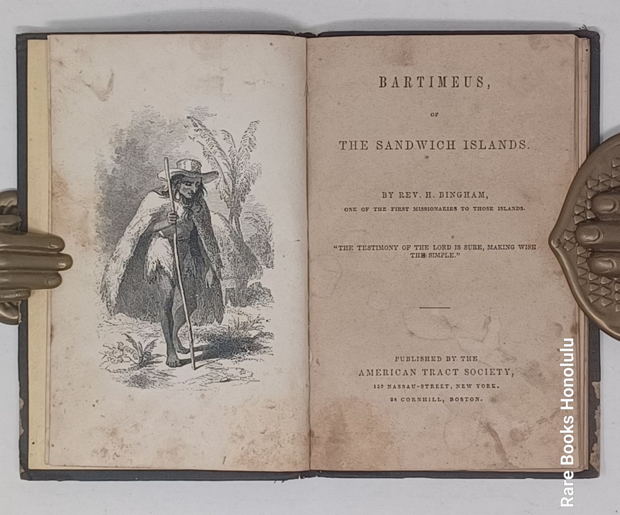 Bartimeus, of The Sandwich Islands (1844)