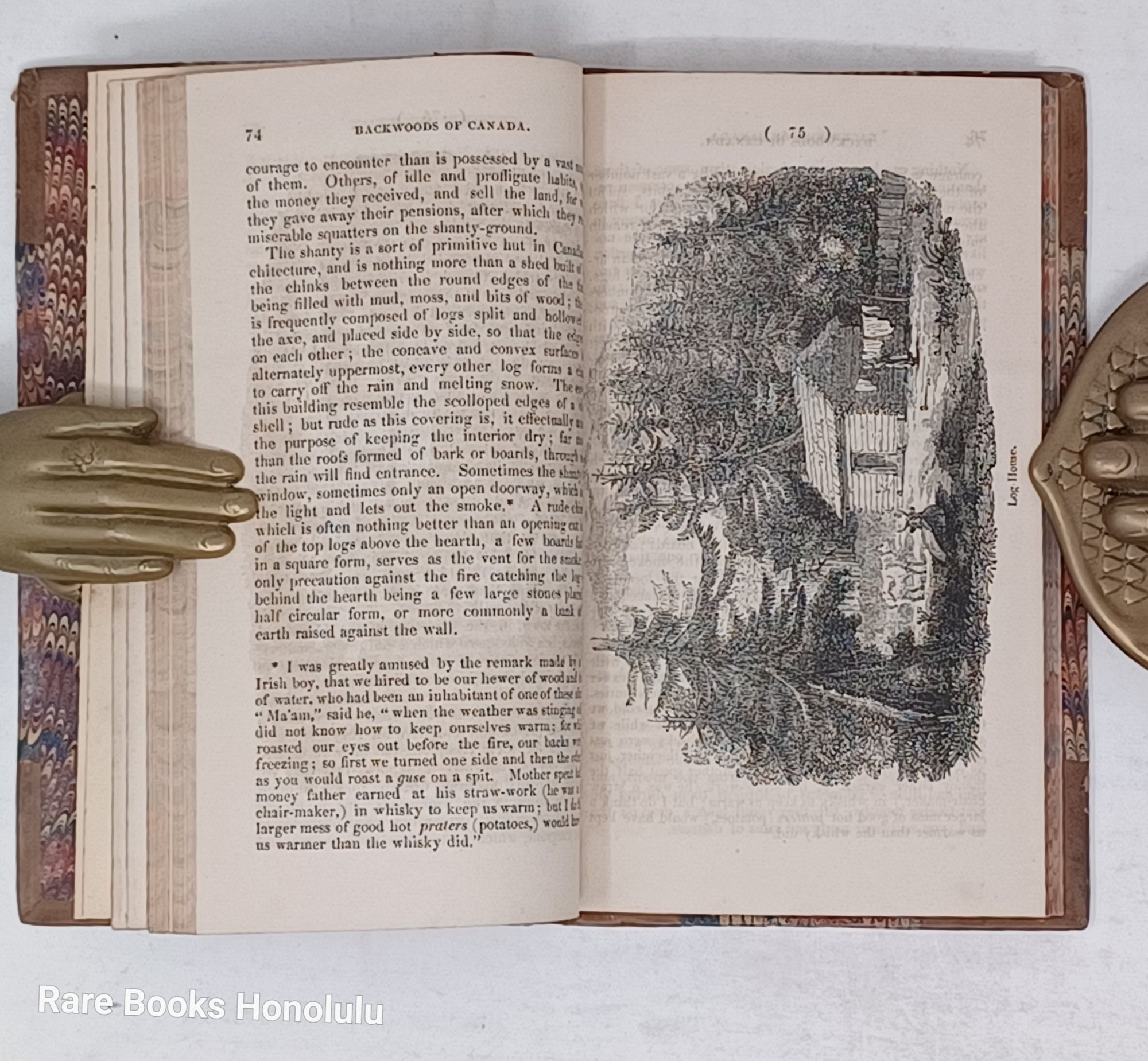 The Backwoods of Canada: Being Letters from the Wife of an Emigrant Officer Illustrative of The domestic Economy of British America. (1846)