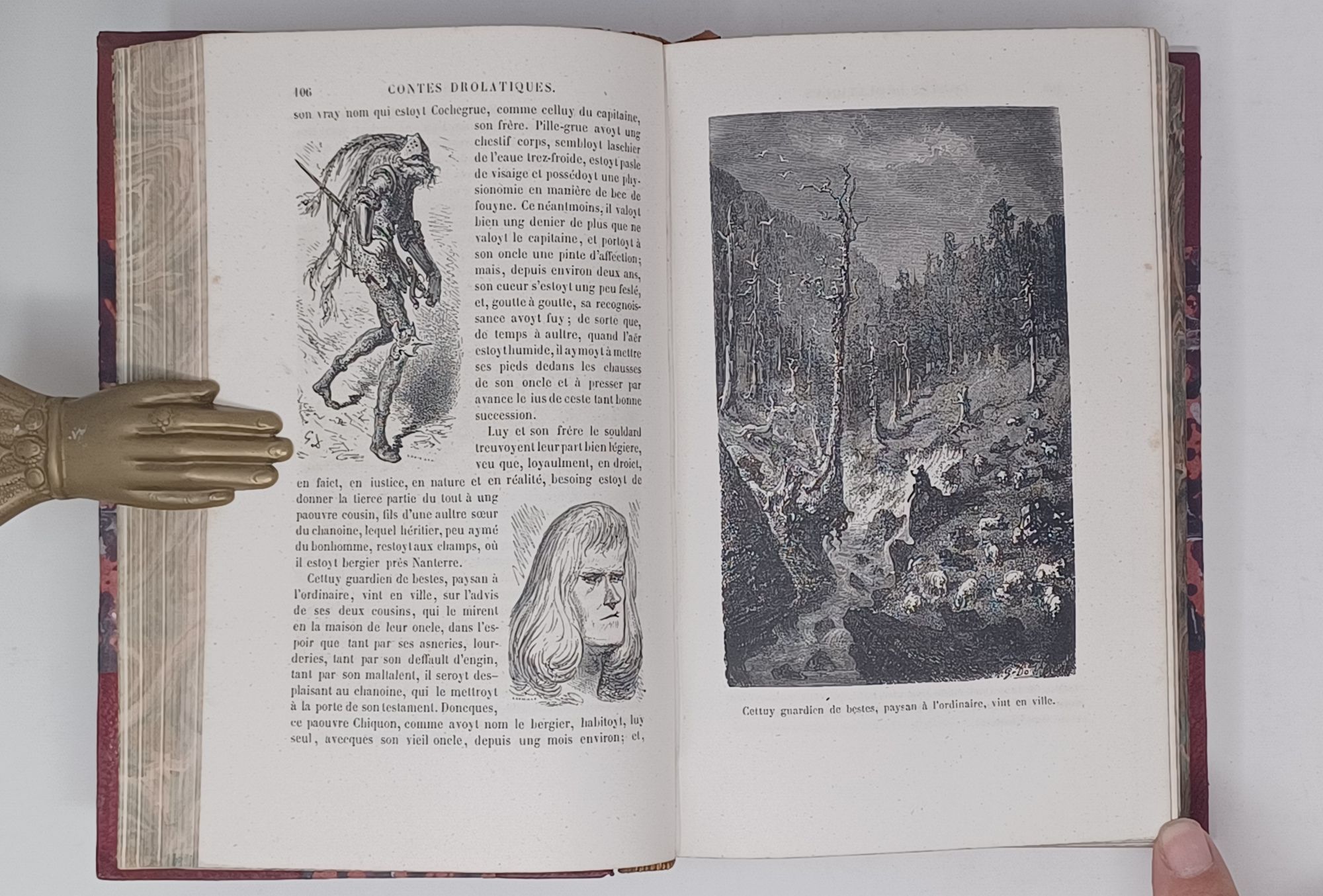 Le Contes Drolatiques. with 425 Illustrations by Gustave Dore (1855)
