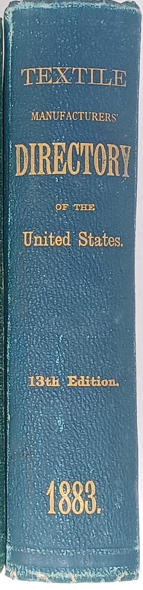 Textile Manufacturers' Directory of the United States. 1883