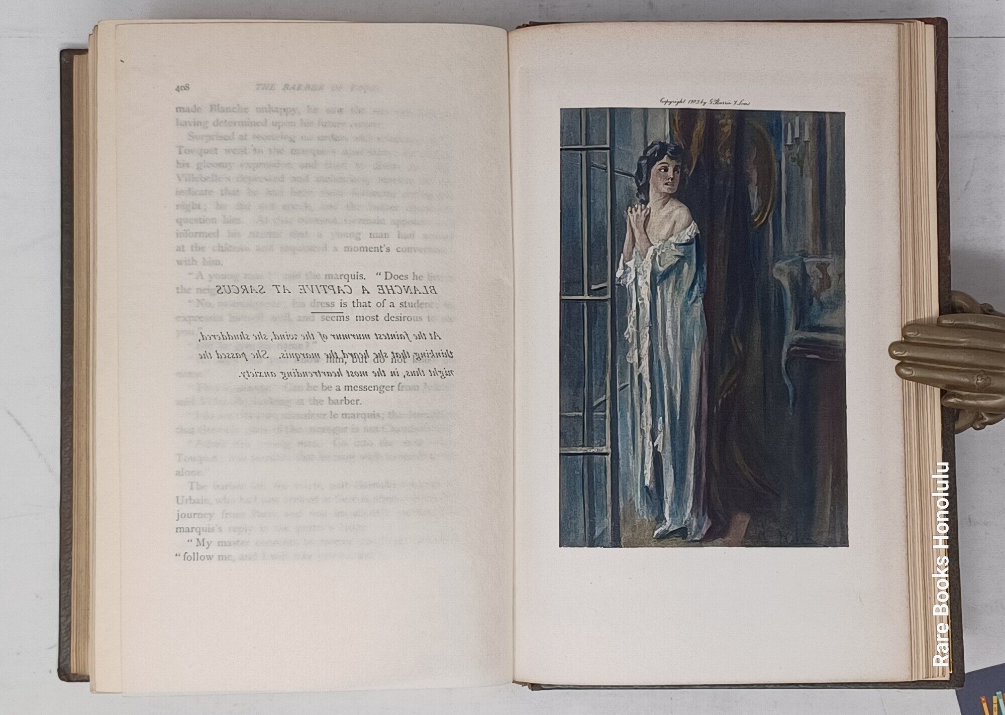 (Fine Binding) The Barber of Paris - Edition des Amis des Arts, only 10 sets published (1903)