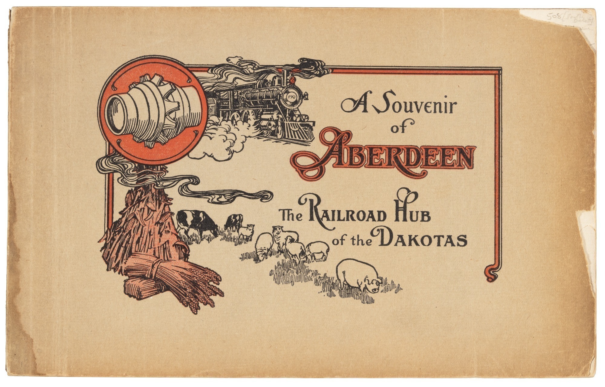 A Souvenir of Aberdeen the Railroad Hub of the Dakotas (1907)