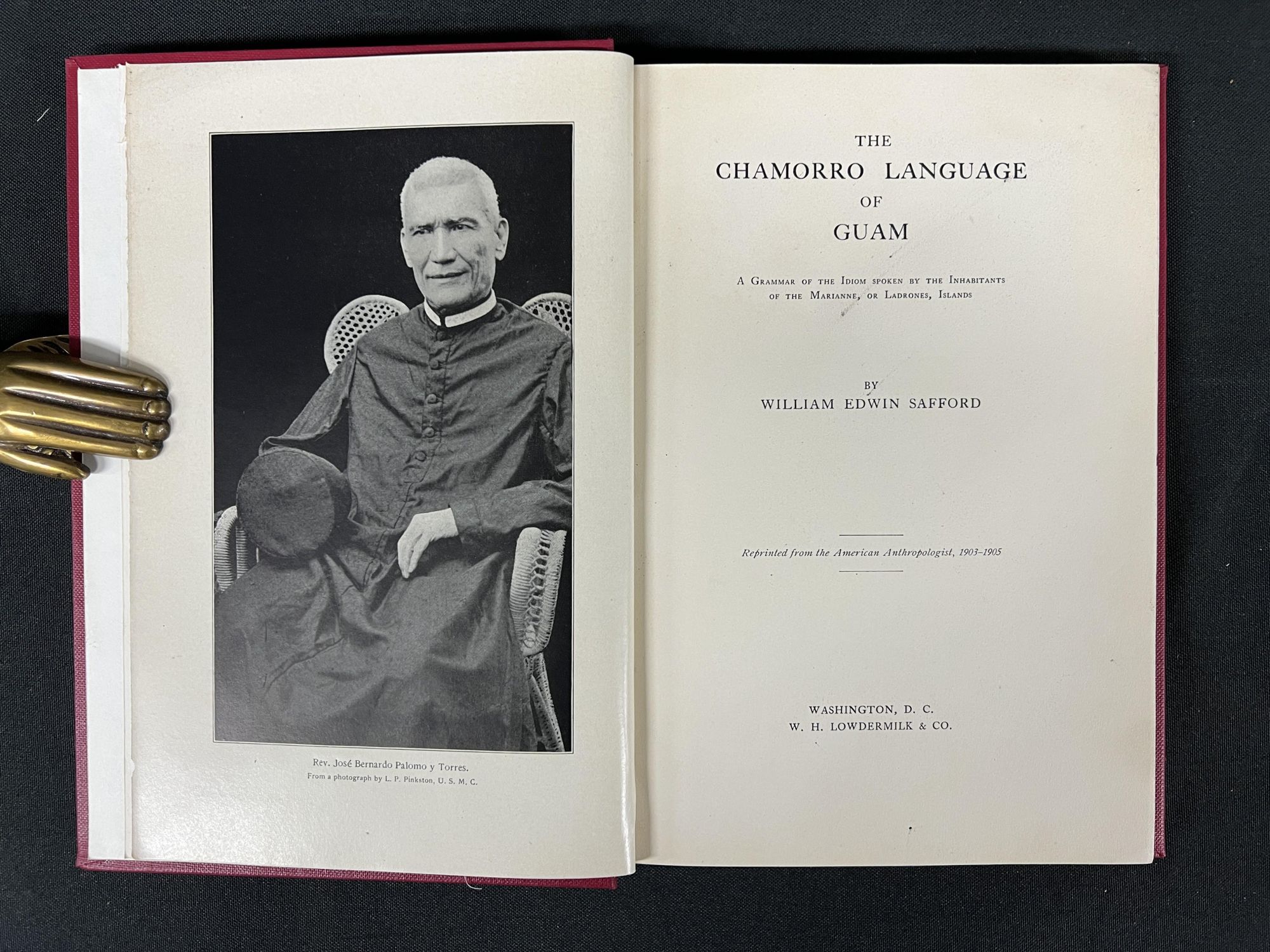 The Chamorro Language of Guam. A grammar of the idiom spoken by the inhabitants of the Marianne, or Ladrones Islands (1909)