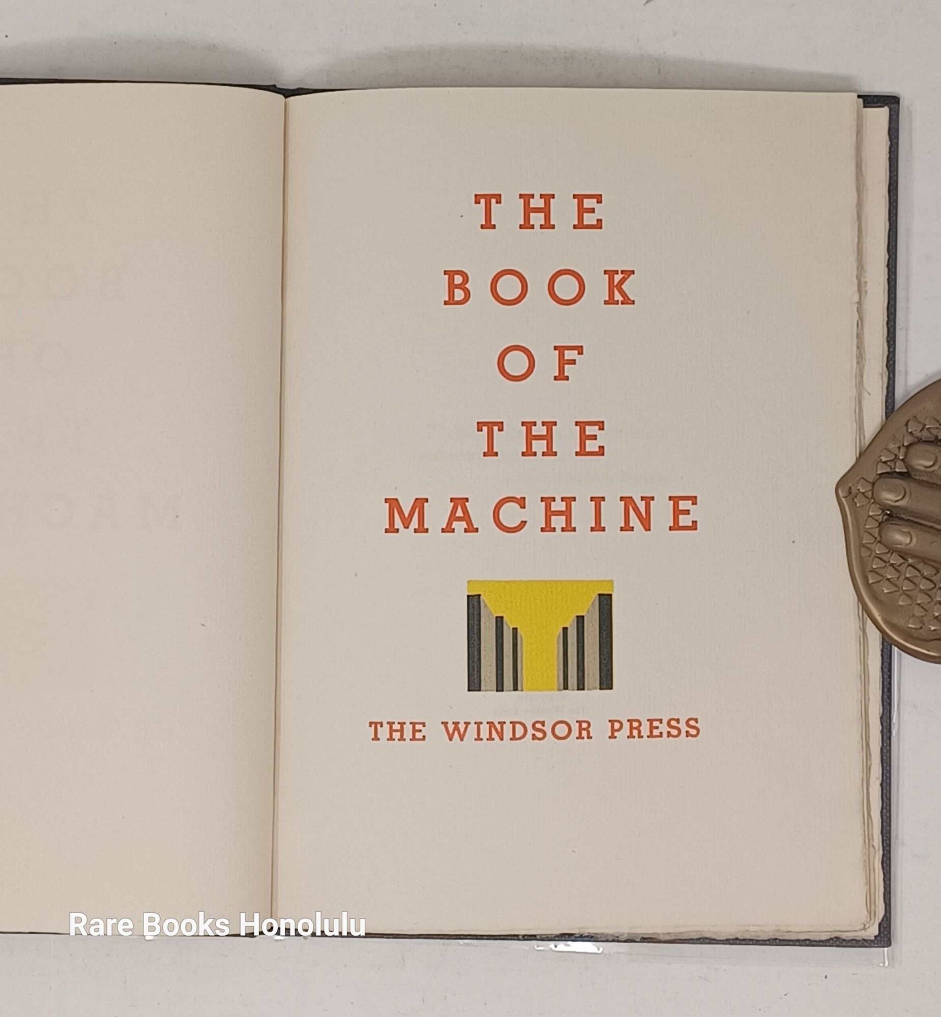 The Book of the Machine (1934)