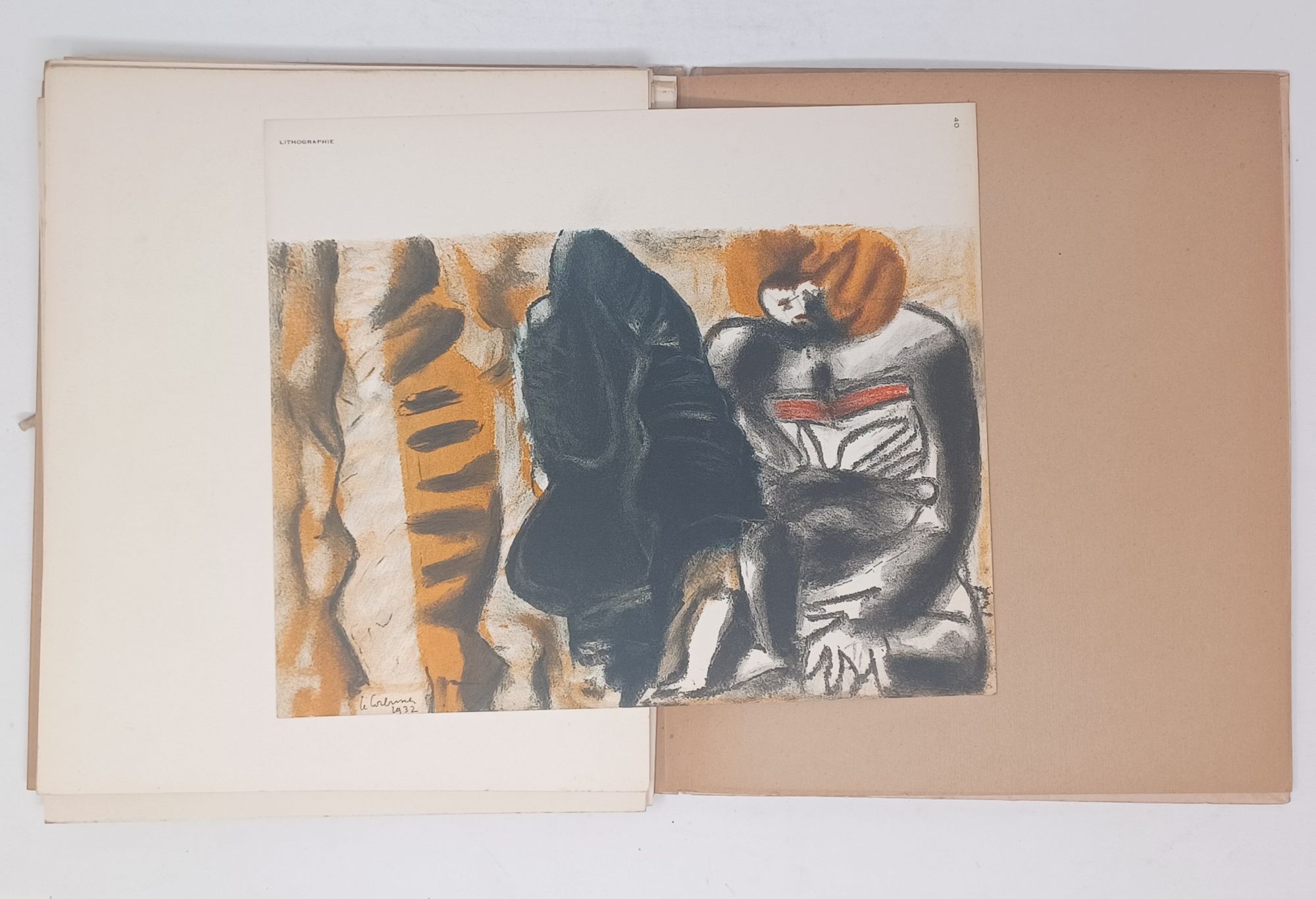 Oeuvre Plastique.Peintures et Dessins Architecture. - Text and Portfolio (1938)