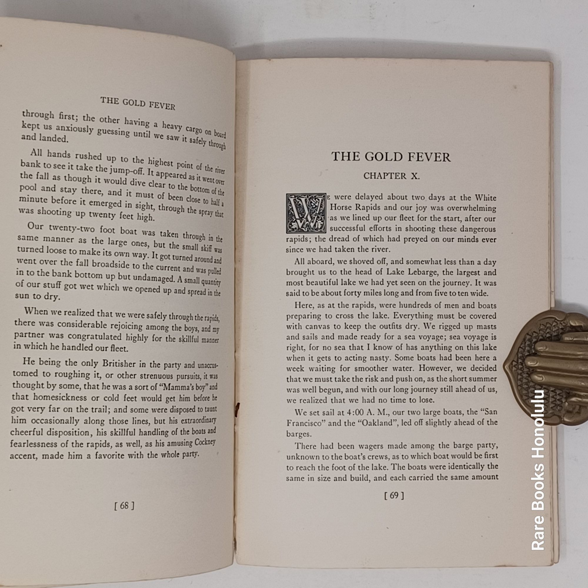 The Gold Fever Or Two Years In Alaska. A True Narrative Of Actual Events As Experienced By The Author -- Scarce 1939 expanded edition, SIGNED