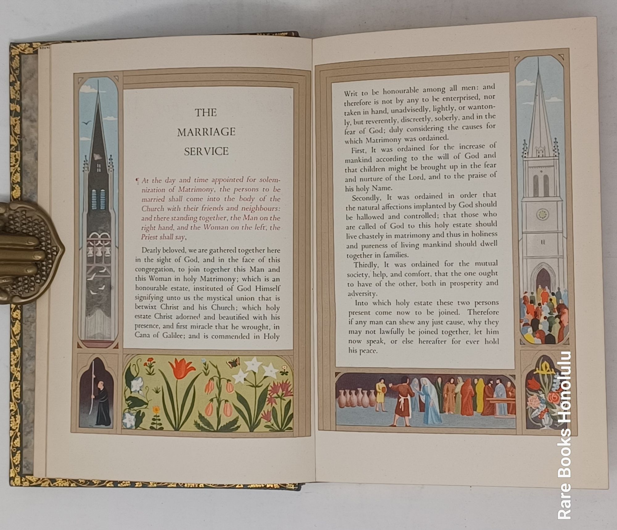 (Binding) And So We Got Married - In beautiful Bayntun (Riviere) full leather binding