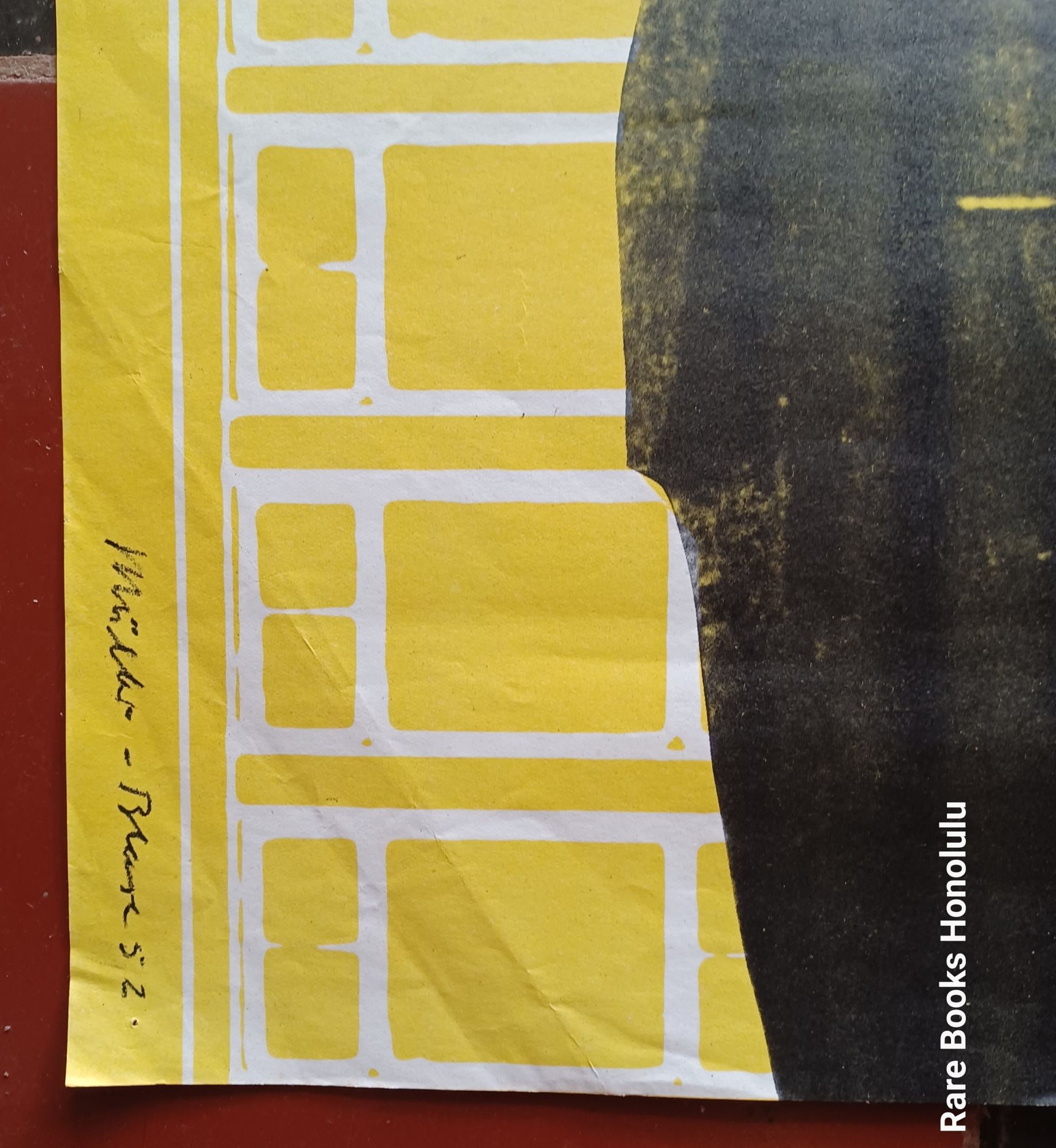 Walter Gropius: Original poster and Exhibition catalog. Ein Weg zur Einheit knstlerischer Gestaltung. Germany 1953