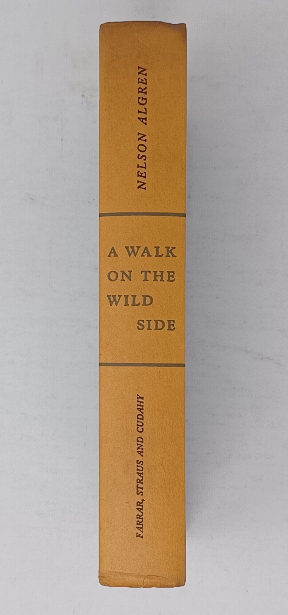 A Walk on the Wild Side (1956, 1. printing, signed)