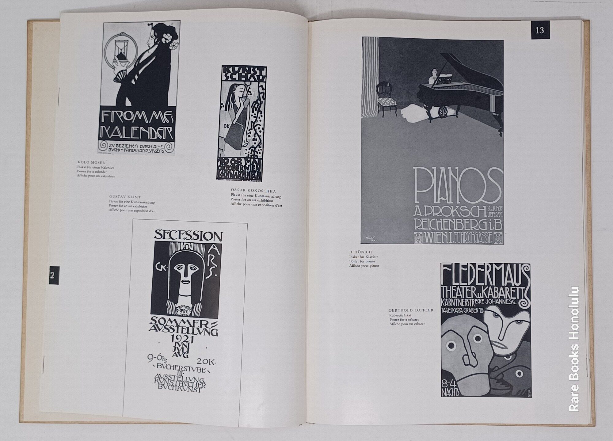 Austrian Posters - sterreichische Plakate - Affiches Autrichiennes 1890-1957