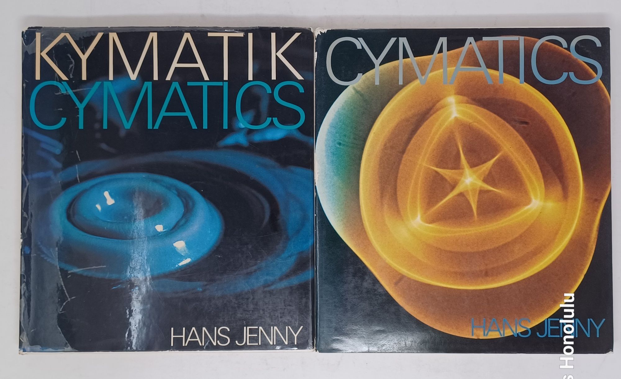Cymatics / Kymatics: The structure and dynamics of waves and vibrations. (1967) + Cymatics: Volume 2. (1974)