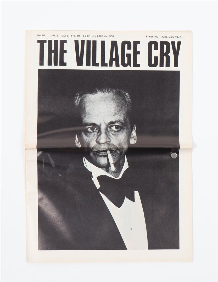 The Village Cry - Nos. 2-8 Very rare issue of this Swiss magazine in newspaper format (in English)