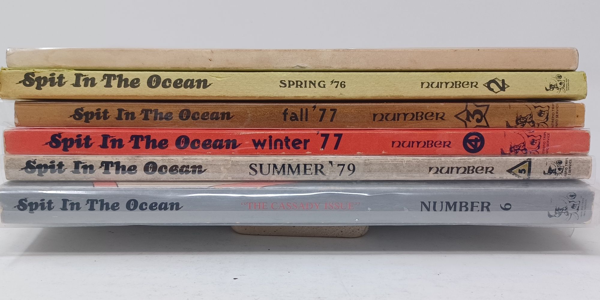 Spit in the Ocean. No.1-6. (1974-1981), 6 issues, - Plus the later 7th issue