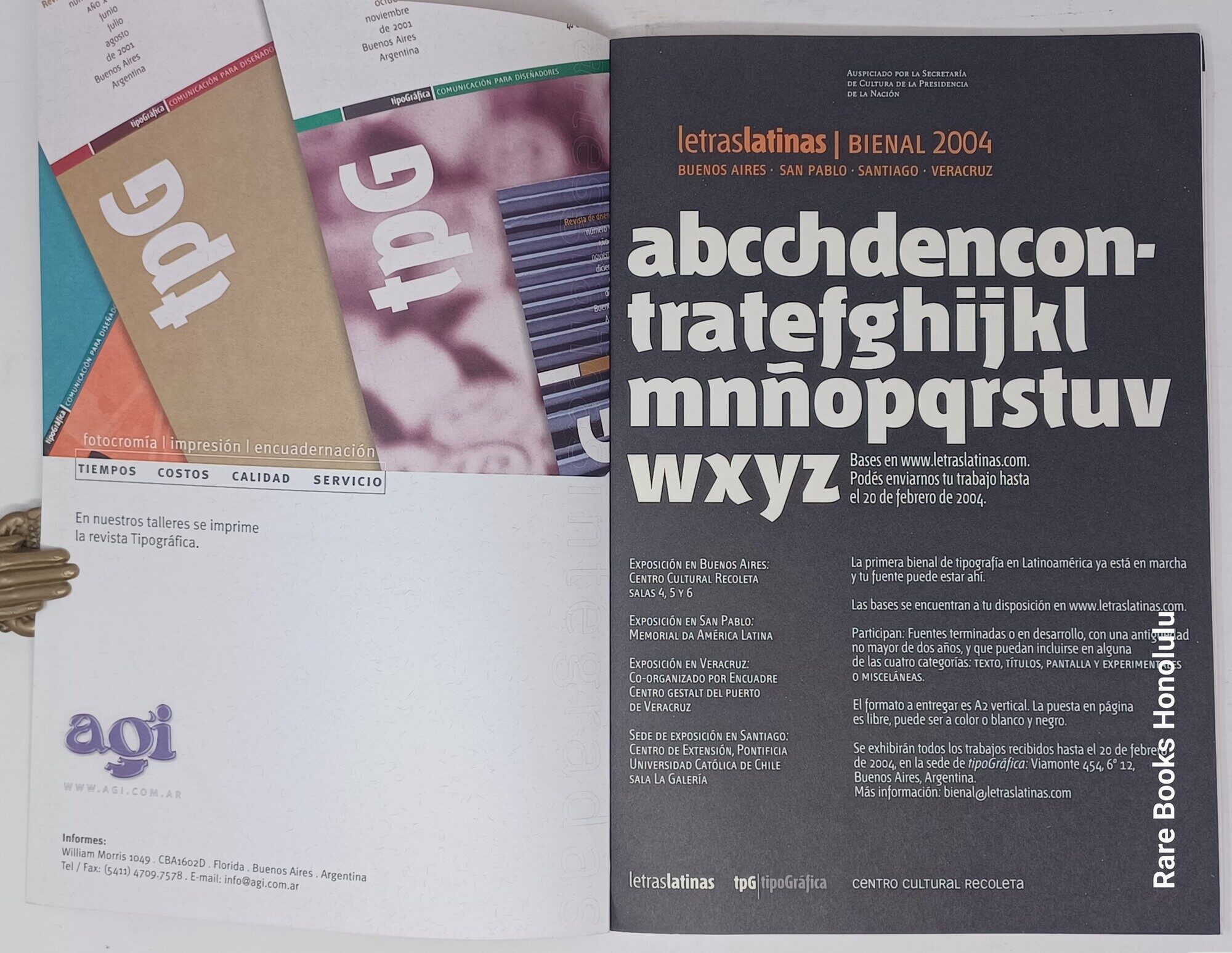'tpG / tipoGrafika' 5 issues 2003 - 2005