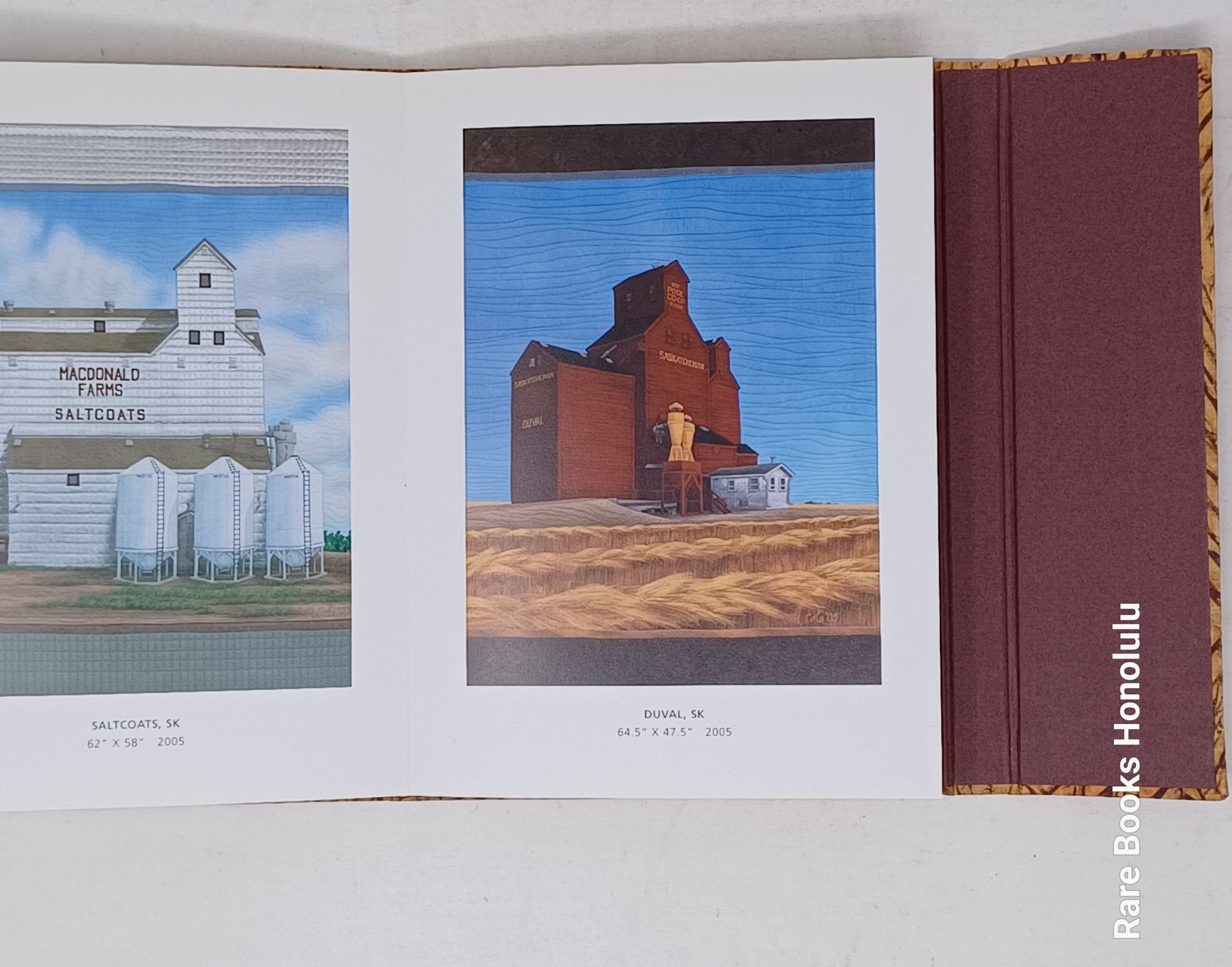 POWER OF PLACE - A FABRIC ARTIST'S RESPONSE TO THE LOSS OF THE PRAIRIE ELEVATOR FROM OUR LANDSCAPE