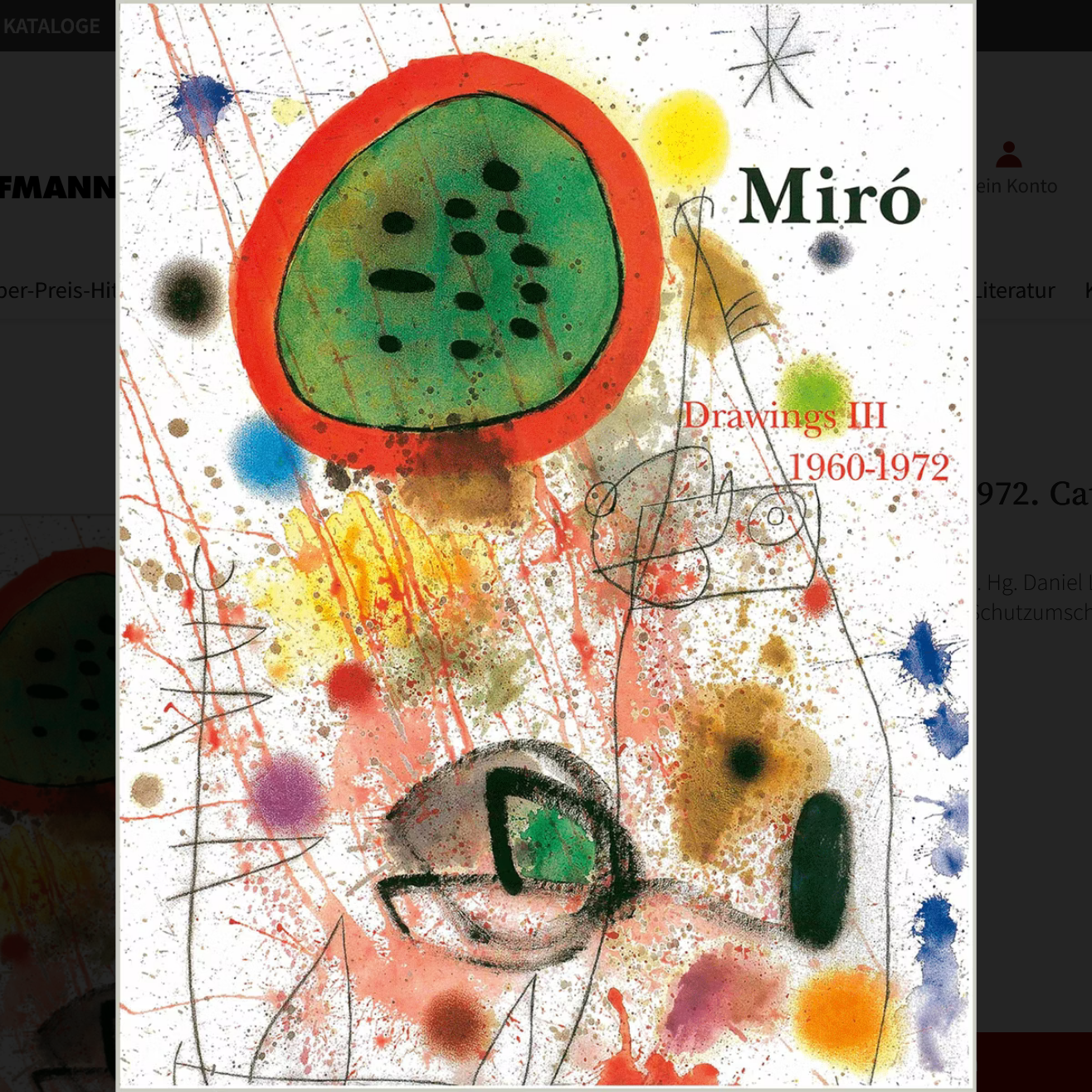 Image for Miro. Drawings. Catalogue raisonne. ALL 6 VOLUMES - NEW! Miro. Drawings. Catalogue raisonne. ALL 6 VOLUMES - NEW!
