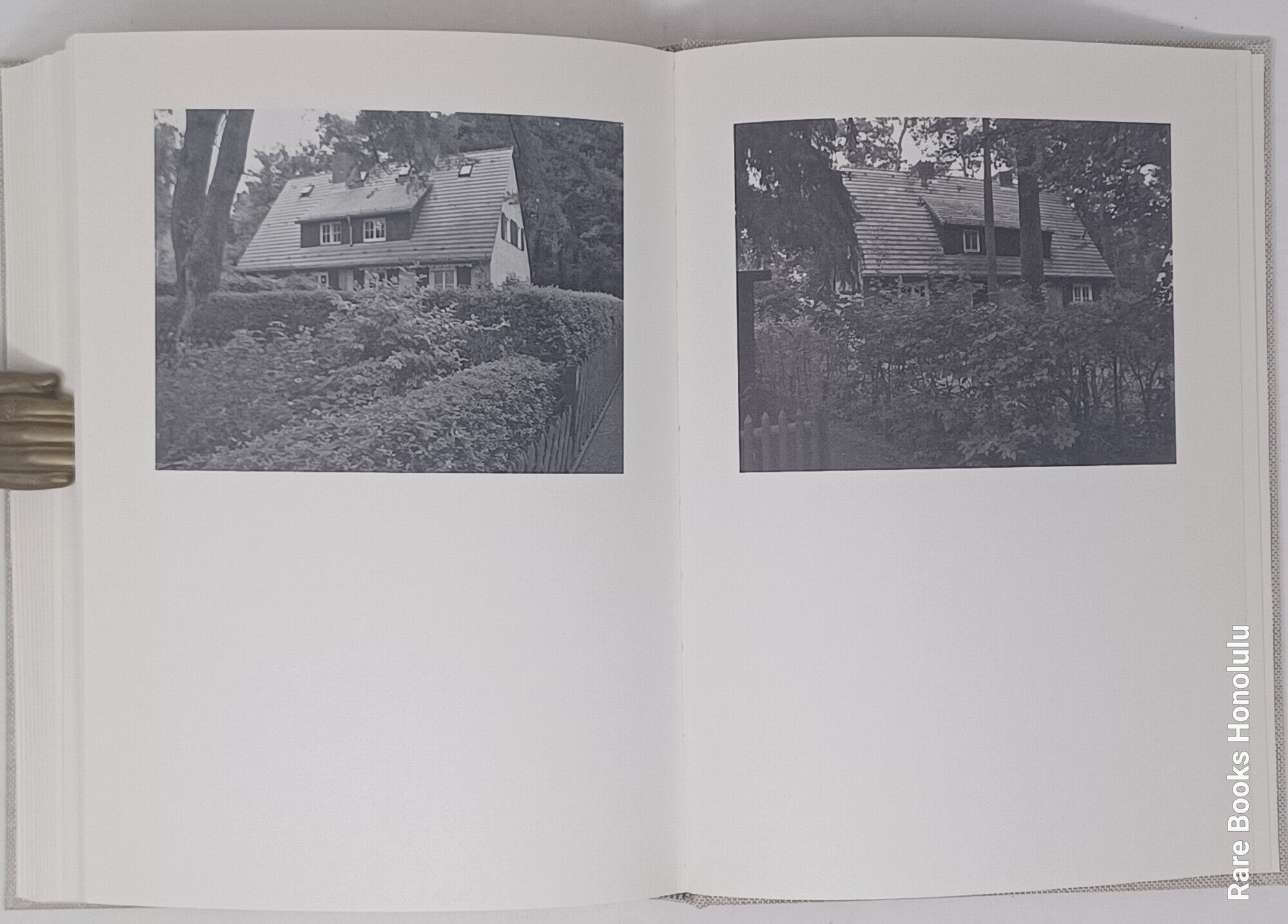 Siedlung (2008) Photos of 240 Nazi Settlement working-class houses. Special edition with a silk screened color signature in the middle of the book, called 'Entr'acte