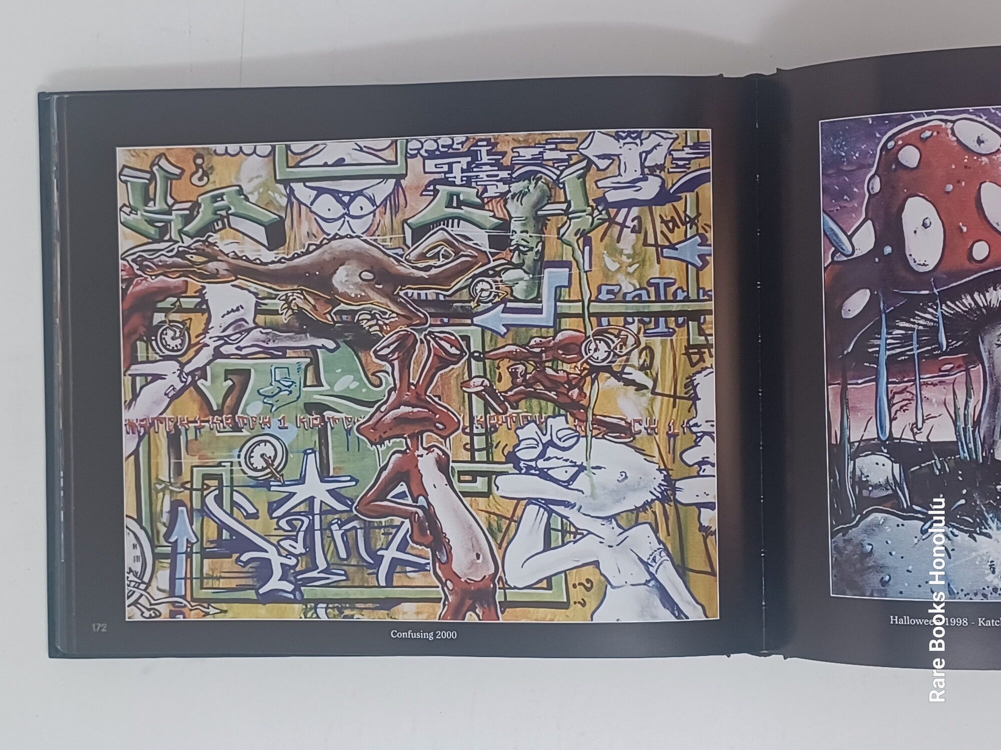 KATCH 1 - Very scarce book about Graffiti Street Art in Hawaii and California in the 1980's - 2000's (2008) SIGNED, with ORIGINAL ART