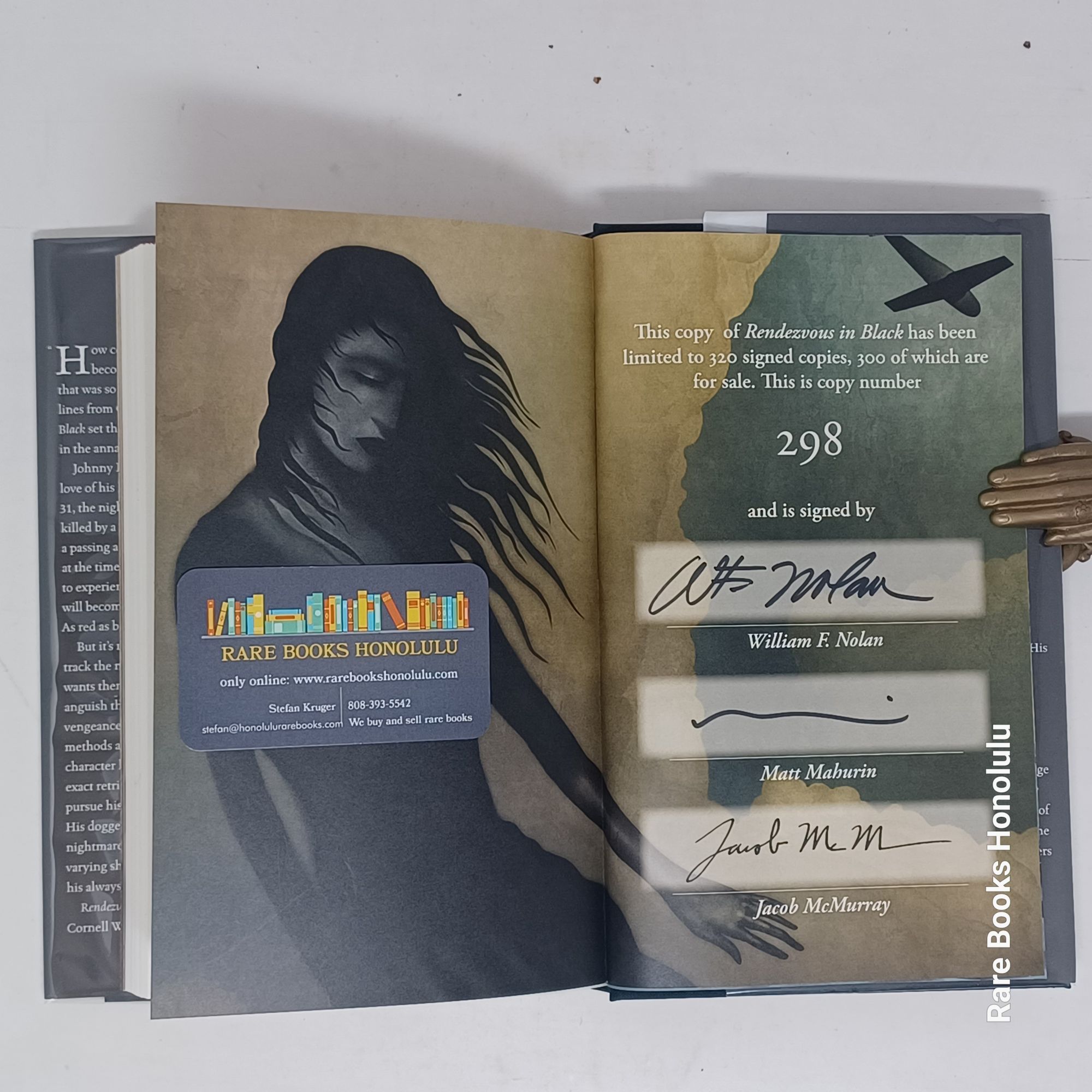 RENDEZVOUS IN BLACK - signed Centipede Press edition - Introduction William F. Nolan