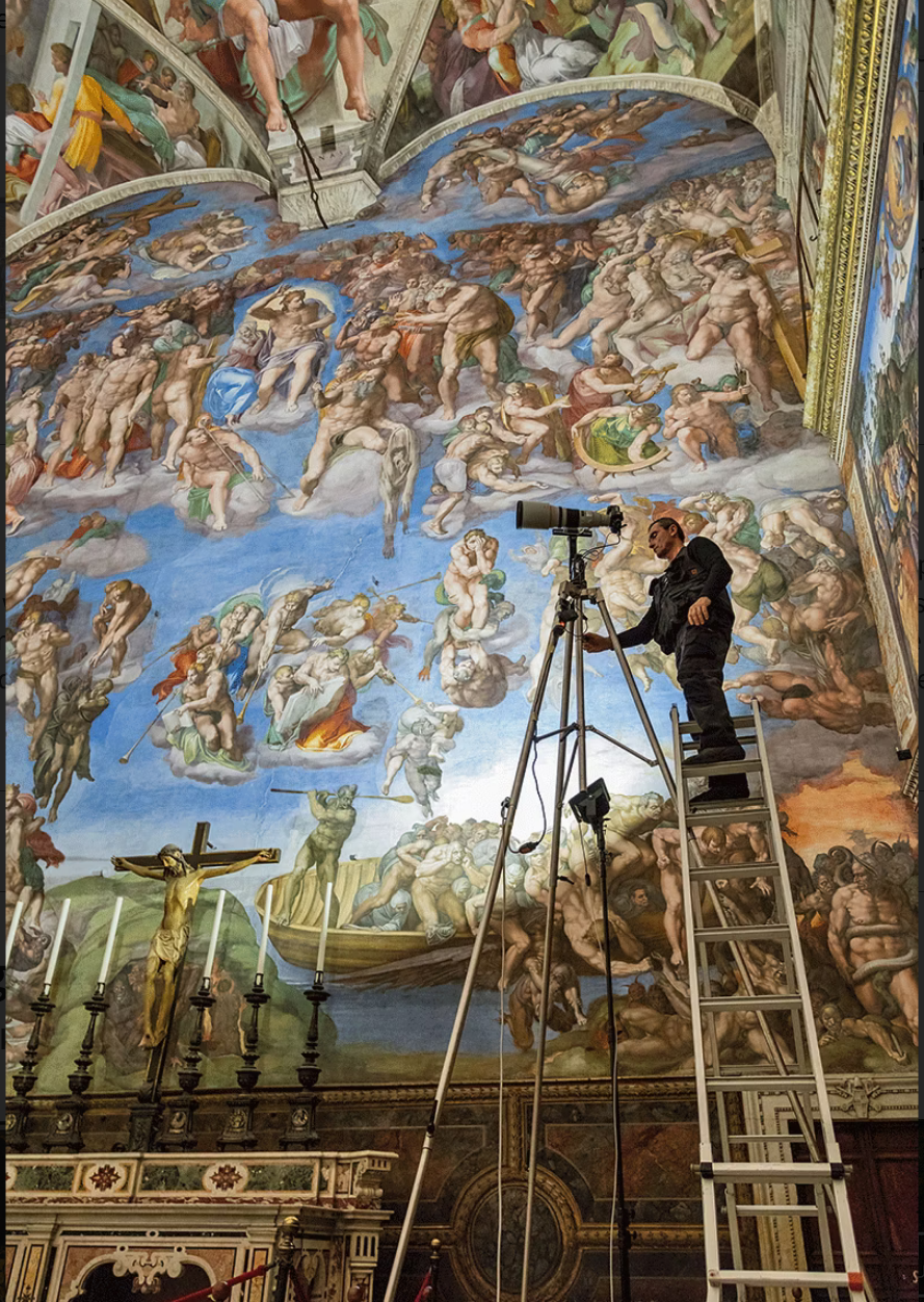 The SISTINE CHAPEL - on scale 1:1, 3 vols. 24