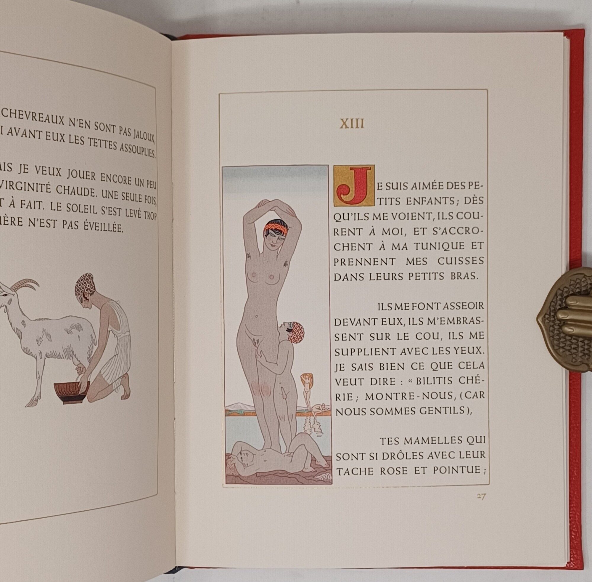 LES CHANSONS DE BILITIS. Seul texte vritable et complet. (2020, no. 9 of 69 copies)