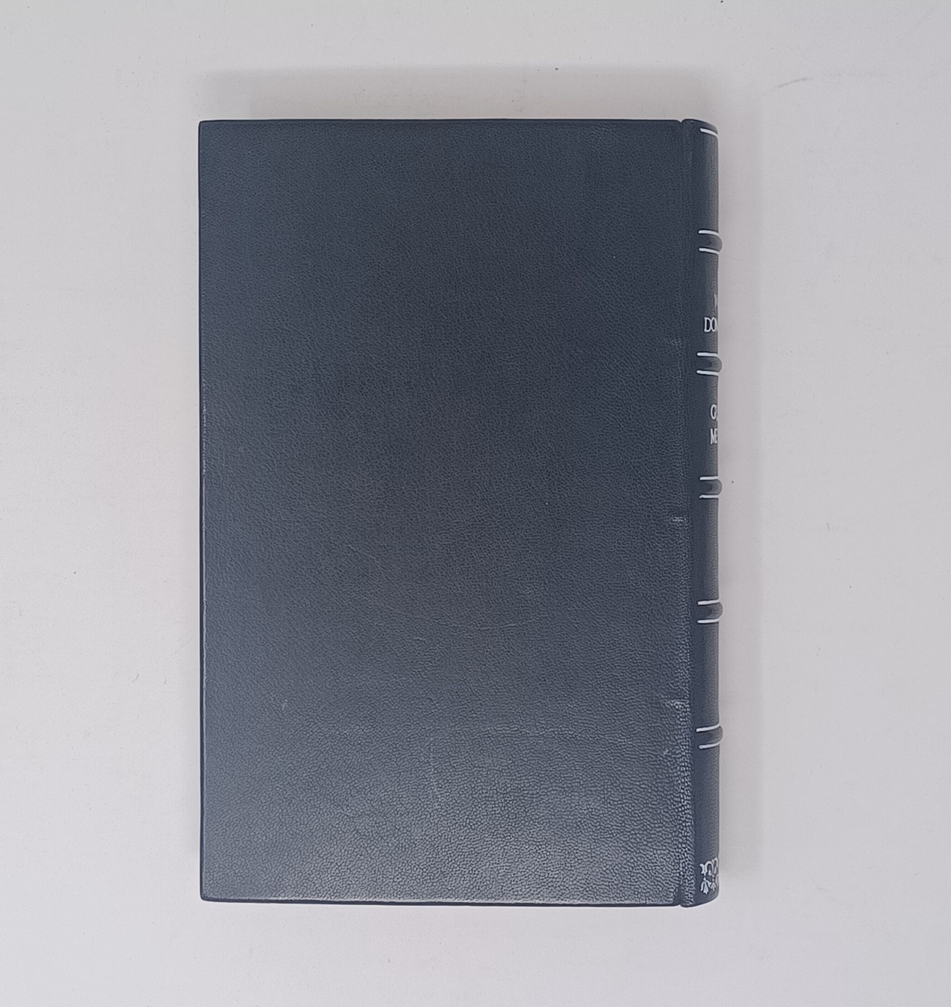 (Fine Binding) THE WHITE DOMINICAN - One of a kind, bound in Fine Leather by renowned bookbinder Nate McCall