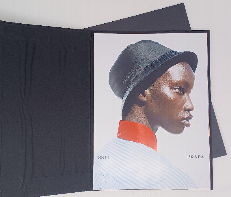 Image for PRADA S/S 2018 LOOKBOOK in box, folder + envelope