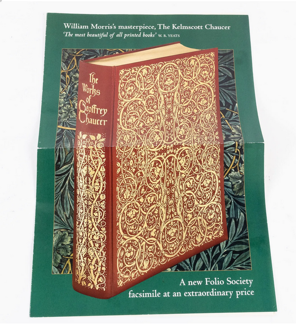 The Works of Geoffrey Chaucer. [Facsimile of the Kelmscott Chaucer.]
