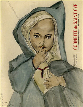 Tsuguhara Foujita - Cornette De Saint Cyr - Vente Succession Kimiyo Foujita - ALL FIVE CATALOGS with almost 3000 images