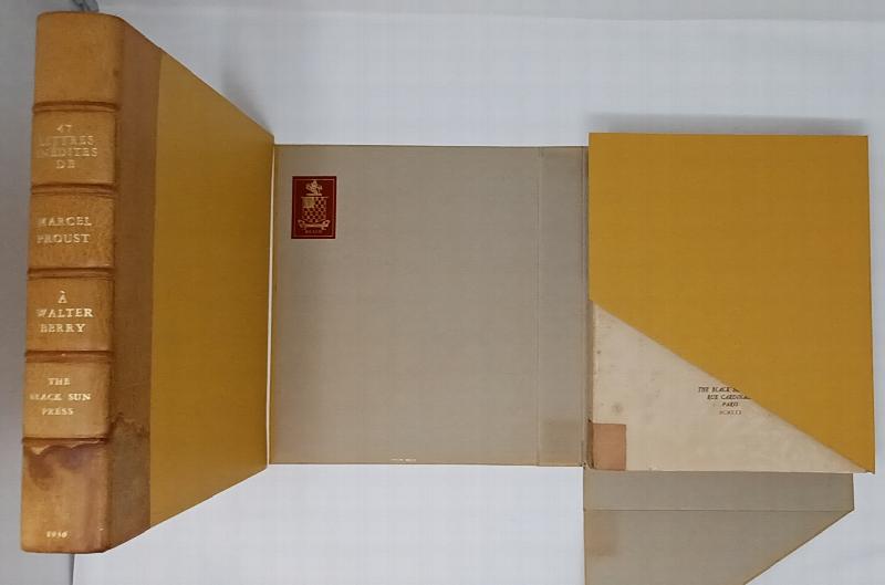Image for 47 Lettres Inedites de Marcel Proust a Walter Berry. French / English