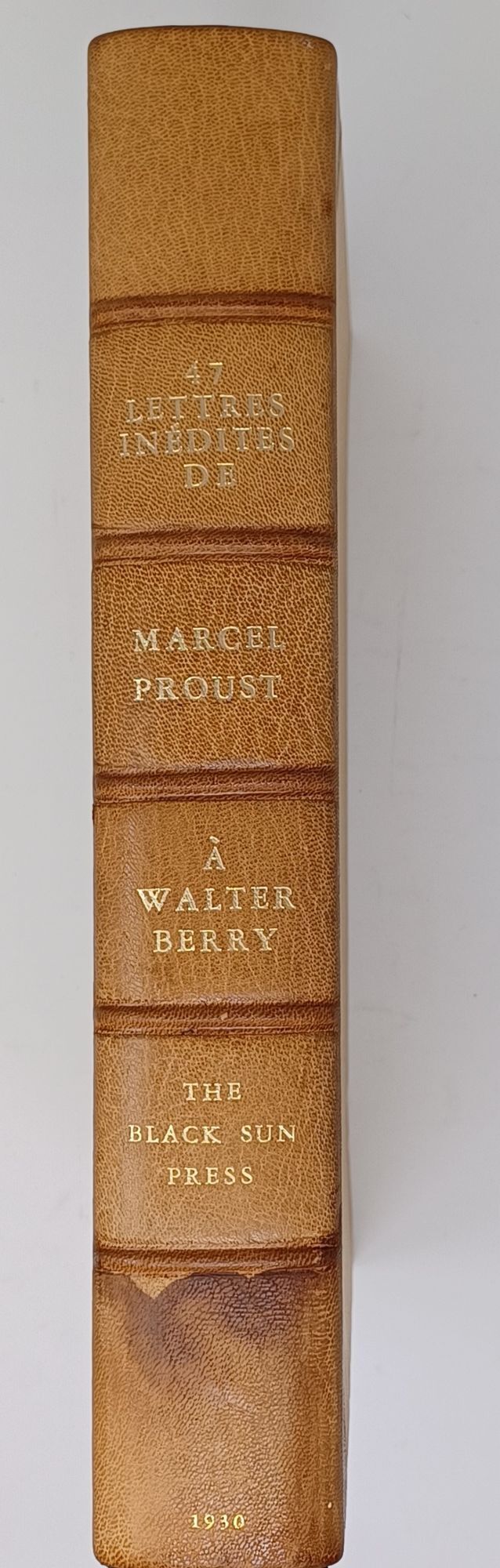47 Lettres Inedites de Marcel Proust a Walter Berry. French / English