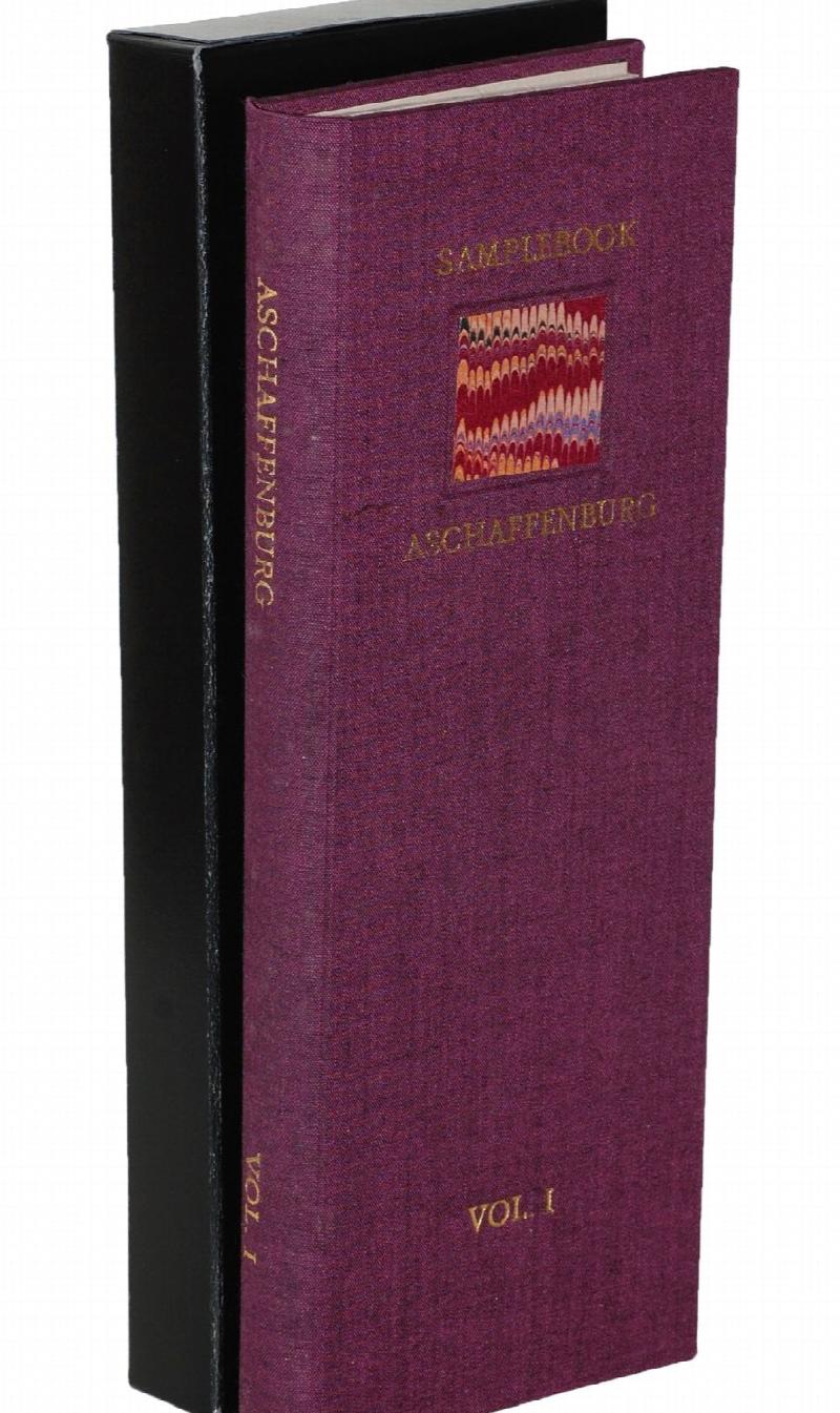 Image for SAMPLE BOOK OF THE FANCY PAPER FACTORY ASCHAFFENBURG - Limited edition of 110