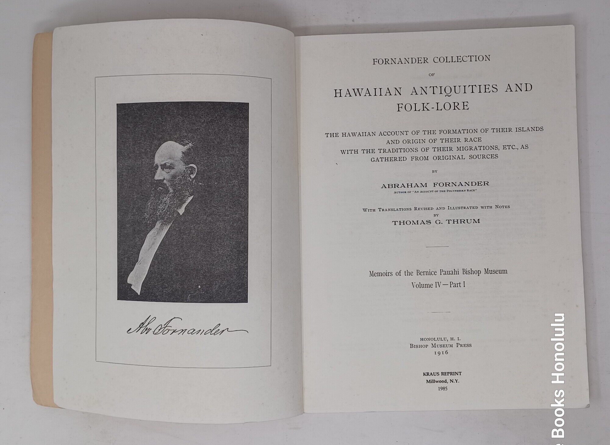 Image for Fornander Collection of Hawaiian Antiquities and Folk-Lore. Hawaiian accounts (legends and stories. (Vol. IV -part 1), IN HAWAIIAN and ENGLISH) Fornander Collection of Hawaiian Antiquities and Folk-Lore. Hawaiian accounts (legends and stories. (Vol. IV -part 1), IN HAWAIIAN and ENGLISH)