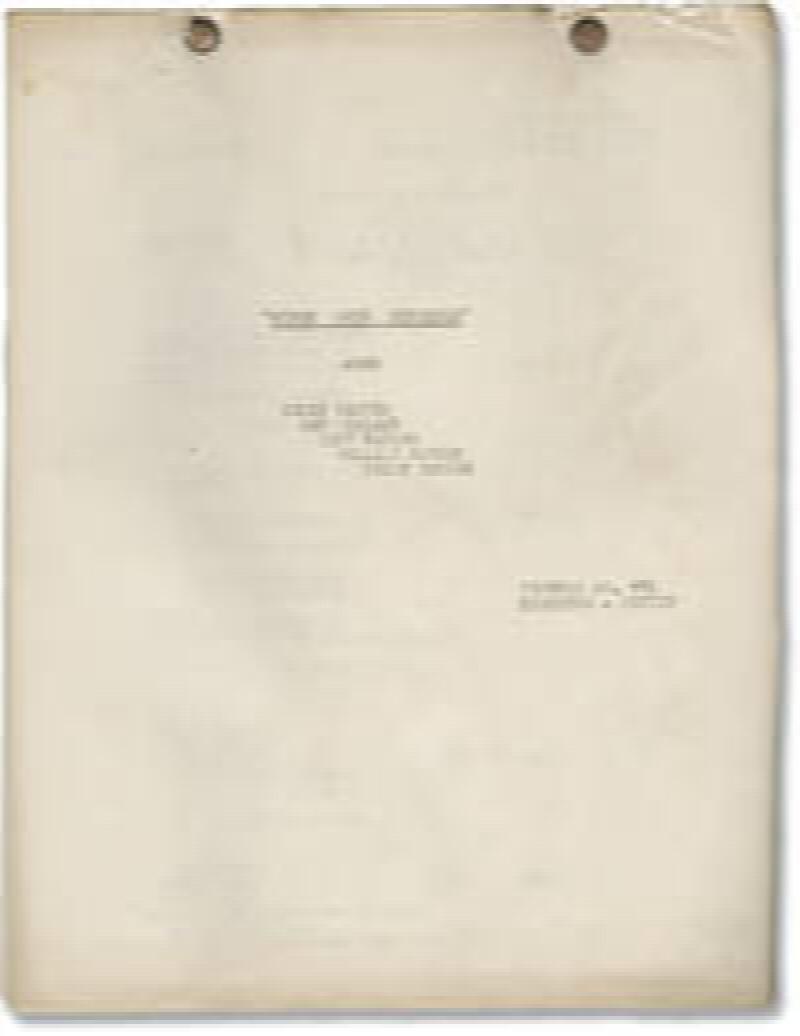 Image for Wings Over Honolulu (Original post-production screenplay for the 1937 film)