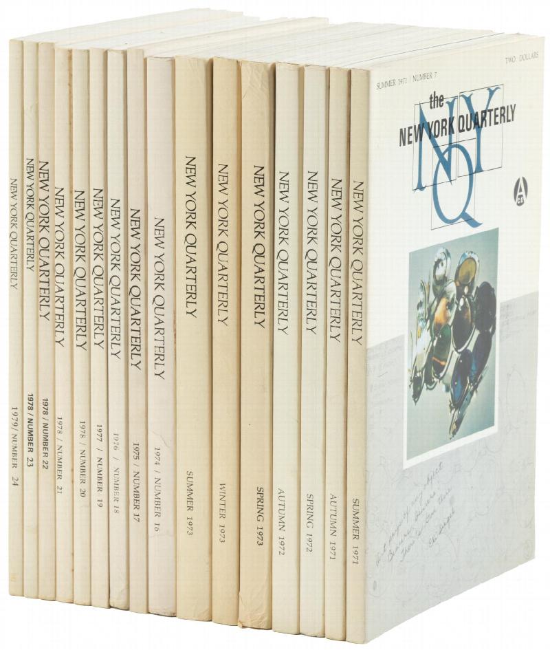 Image for New York Quarterly, - Sixteen issues 1971-79