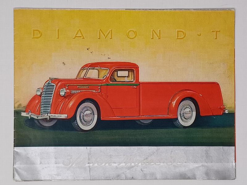 Image for Diamond T 3/4 Ton Model 80 - original sales brochure 1936