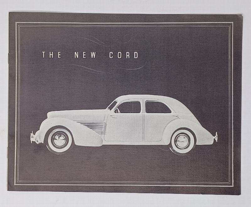 Image for The New CORD - original sales brochure ca. 1937