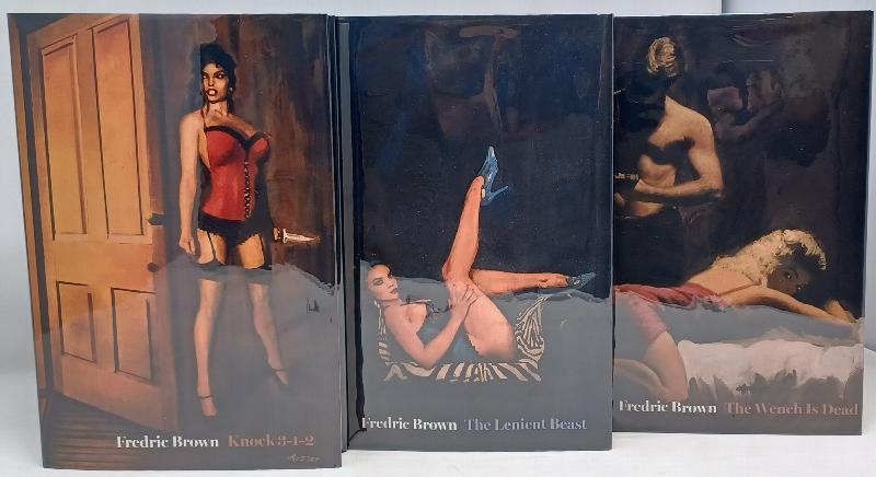 Image for 3 x Fredric Brown. all signed, matching numbers limited Centipede Press edition: The Lenient Beast - Knock 3-1-2 - The Wench is Dead