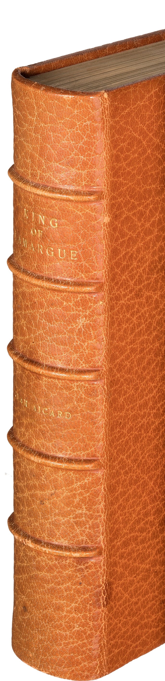 King of Camargue - with fore-edge painting. 1 of 5 copies, Ex Libris A. Zukor