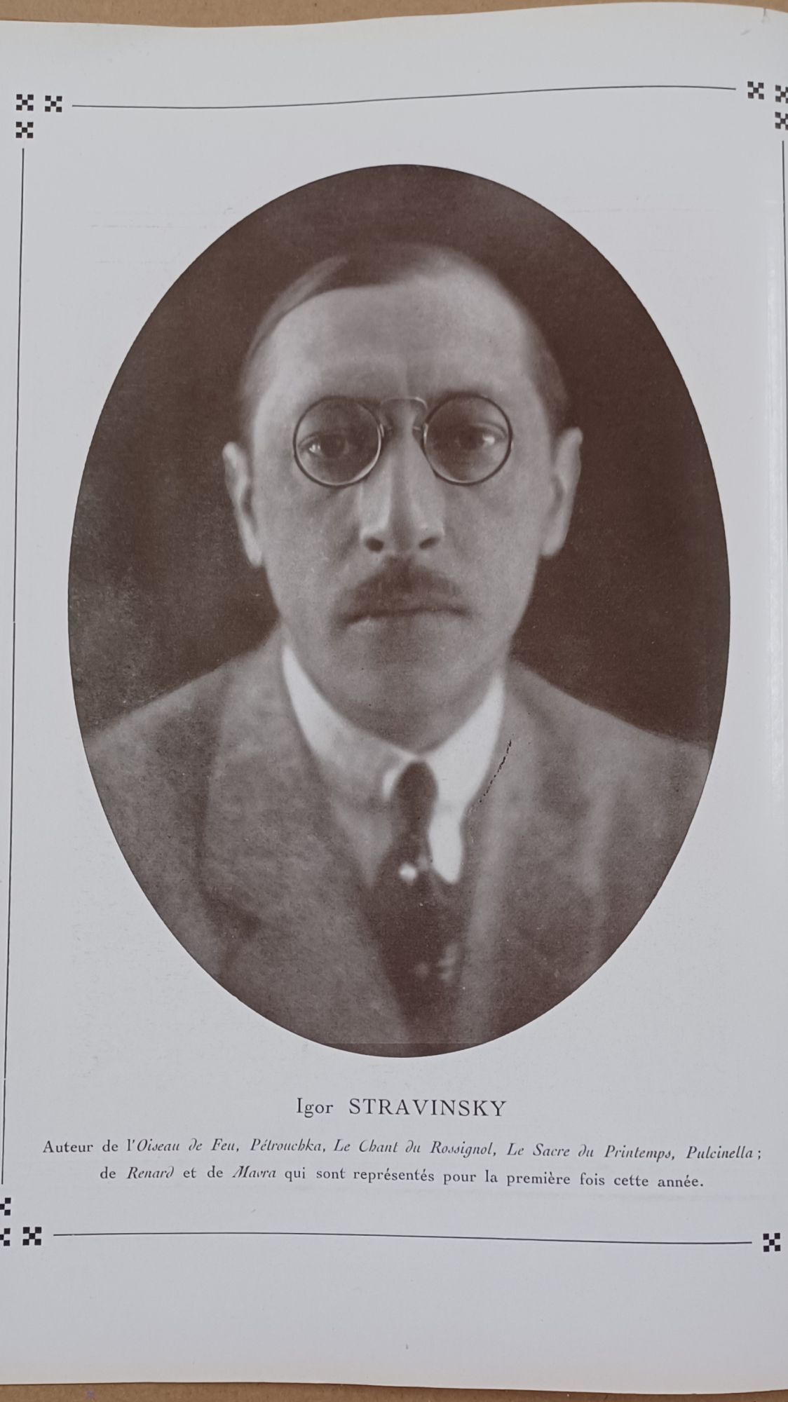 Image for 6 Programms Ballets Russes a l'Opera Paris. May-Juin 1922 6 Programms Ballets Russes a l'Opera Paris. May-Juin 1922