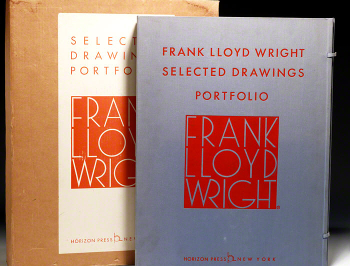 Frank Lloyd Wright : Selected Drawings Portfolio Volumes 1,2 & 3