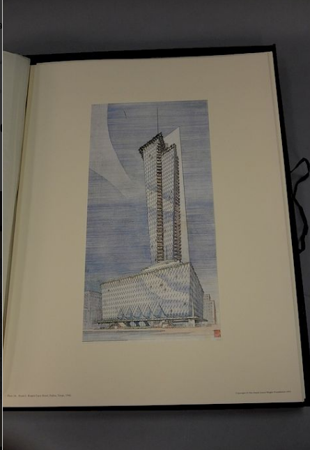 Frank Lloyd Wright : Selected Drawings Portfolio Volumes 1,2 & 3